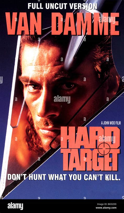 HARD TARGET -1993 POSTER Stock Photo - Alamy