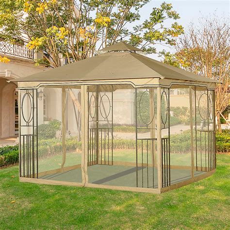 Sunjoy Universal 10 ft. x 10 ft. Gazebo Mosquito Netting | The Home Depot Canada