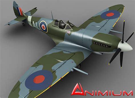 Spitfire 3d model