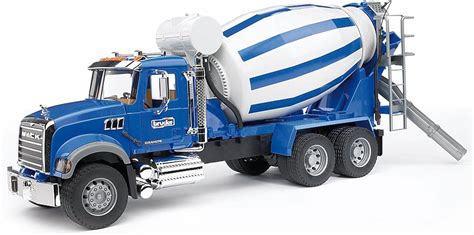 Bruder 02814 Mack Granite Cement Mixer : Amazon.ca: Toys & Games