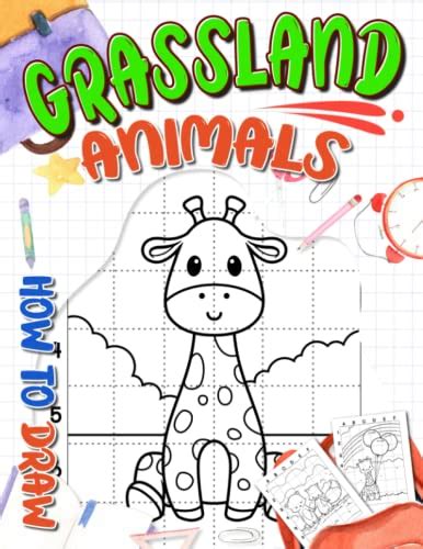 How to Draw Grassland Animals: Simple Mammals Pages to Drawing Step by Step | For Kids, Childs ...