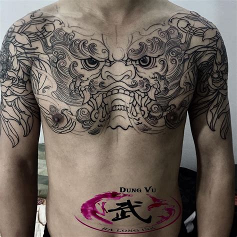 @dungvu1978 #halongink #fudogchrysanthemum #vietnamtattoo @h20cean ...