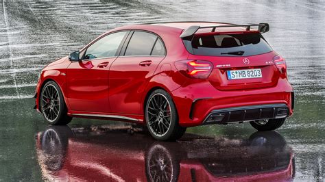 2016 Mercedes-AMG A45 AMG Exclusive (Jupiter Red) - Rear | Caricos