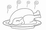 Coloring Thanksgiving Dinner Family Pages Table Sheets Eating Drawing  sketch template