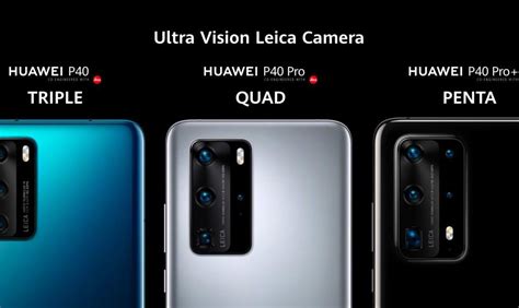 Huawei P40 Series: Ultra Vision Leica Triple, Quad and Penta Camera - Huawei Central