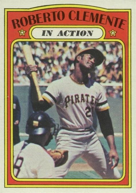 1972 Topps Roberto Clemente #310 Baseball - VCP Price Guide