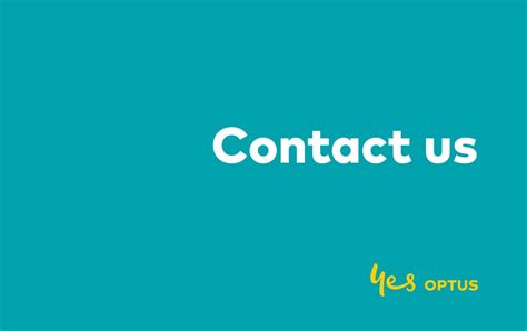 Contact us - Optus