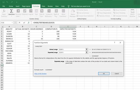 Chi-Square Test In Excel - A How-To Guide - QuickExcel