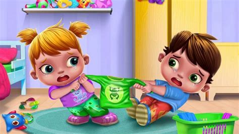 Take Care Of Baby Twins - Baby care Game For Kids and Families - YouTube