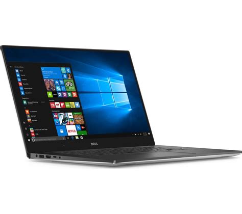 DELL XPS 15 15.6" Intel® Core™ i7 Laptop - 512 GB SSD, Silver Fast Delivery | Currysie