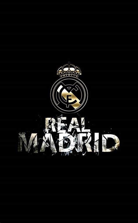 Download Striking Black and Gold Real Madrid Wallpaper. Wallpaper ...