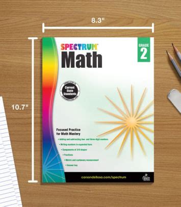 Spectrum Math Workbook, Grade 2 by Spectrum, Paperback | Barnes & Noble®