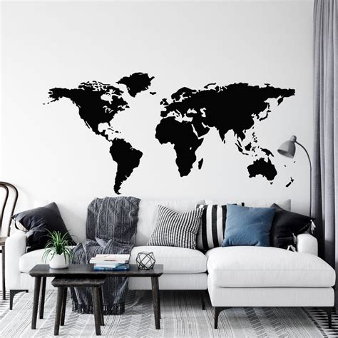 Wall Decor Bedroom, Wall Art Decor, Home Decor Decals, Art Wall, World ...