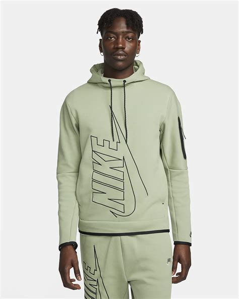 Nike Tech Fleece Men's Pullover Graphic Hoodie. Nike HR