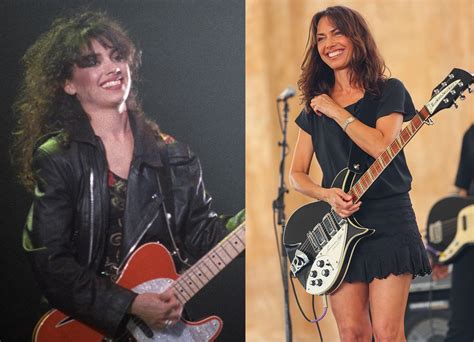 airhumor: Lead singer of "The Bangles" Susanna Hoffs in the 80's vs her in 2014