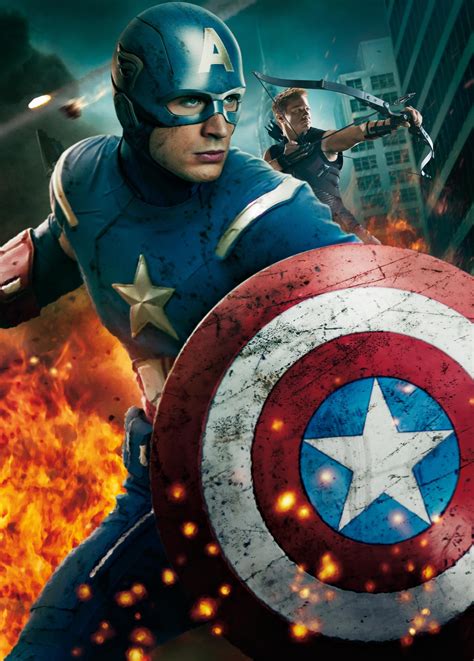 Captain America poster, Captain America, Chris Evans, The Avengers, Hawkeye HD wallpaper ...