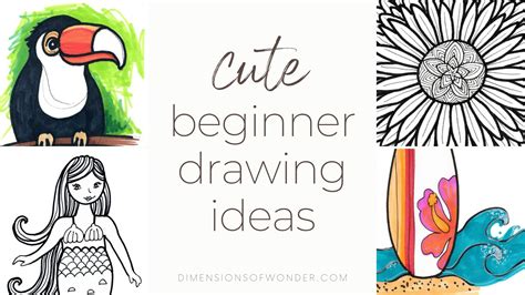 Easy Drawing Ideas For Beginners Step By Step