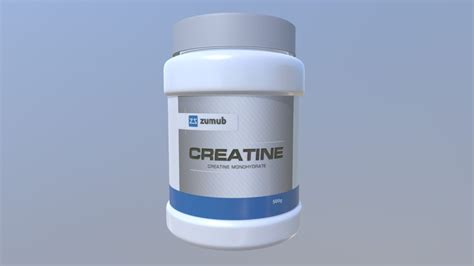 Zumub Creatine - 3D model by CornerStudio [dcb4c12] - Sketchfab