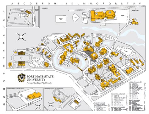 Fort Hays State University Campus Map - United States Map