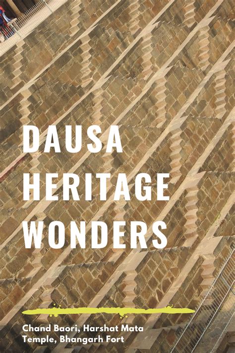 Dausa Heritage Wonders: Chand Baori, Harshat Mata Temple, Bhangarh Fort – Let's Go Sightseeing!