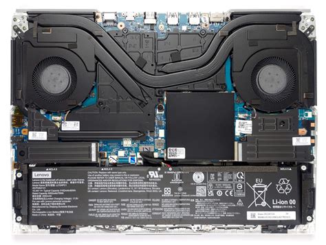 Inside Lenovo Legion 5i Pro (16", 2022) - disassembly and upgrade options | LaptopMedia.com