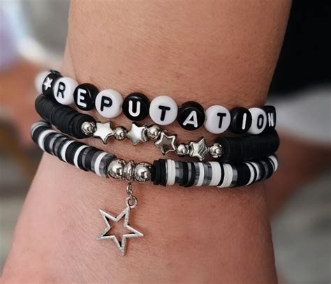 Reputation Bracelet Stack/taylor Swift/era's Tour - Etsy