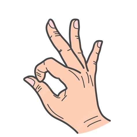 Hand Gesture Okay Symbol, Hand, Finger, Ok Gesture PNG Transparent Clipart Image and PSD File ...