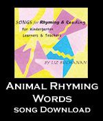 Animal Rhyming Words