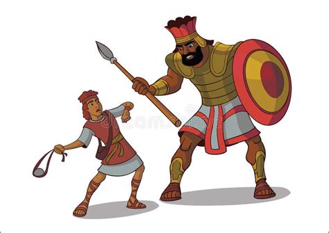 David And Goliath Cartoon Images