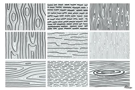 Wood Texture Vector | Texture vector, Texture drawing, Texture sketch