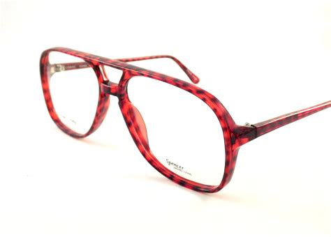 Mens Eyeglasses Big Geeky Tortoise Shell Aviator Glasses