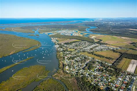 Aerial Photo Jacobs Well QLD Aerial Photography