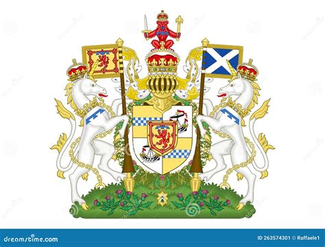 Coat of Arms of the Duke of Rothesay Stock Illustration - Illustration ...