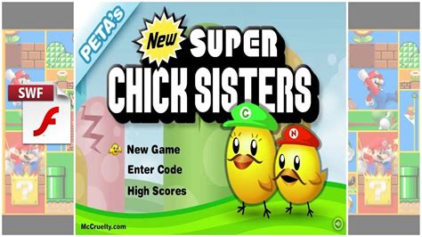 New Super Chick Sisters | Flash Game - YouTube