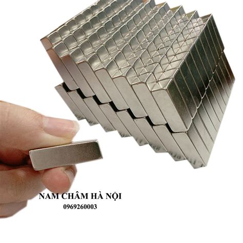 Nam châm viên đất hiếm 30x10x10mm, nam châm vĩnh cửu lực hút siêu mạnh ...