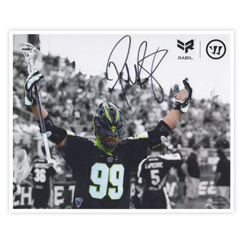 Signed Paul Rabil Poster 8.5″ x 11″ | Rabil Jerseys