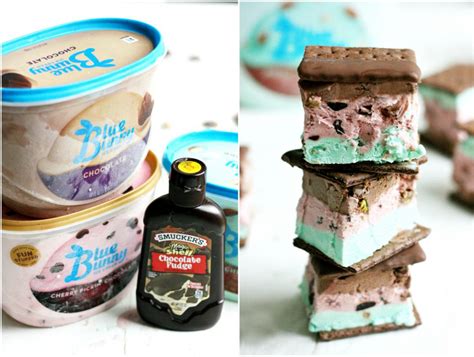 Chocolate-Dipped Spumoni Ice Cream Sandwiches | The Pretty Life Girls