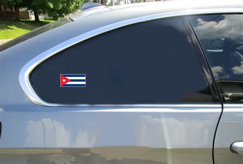 Cuba Flag Sticker - U.S. Custom Stickers