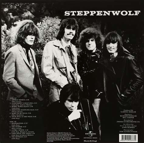 Classic Rock Covers Database: Steppenwolf - Steppenwolf - Released Year ...