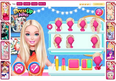 6 Best Barbie Dress up Fashion Games & Brabie Dress up Games for Girls