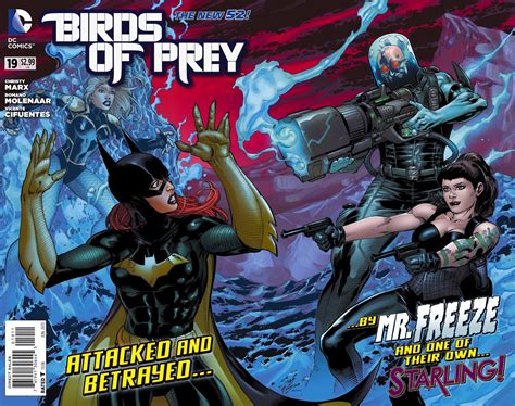 Birds of Prey Comic HD Wallpaper: Attacked by Mr. Freeze