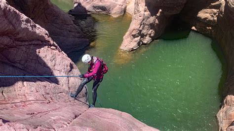 Canyoneer Christopher Creek Gorge for swift water fun - WildPathsAZ