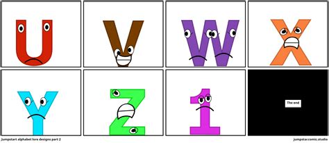 Jumpstart alphabet lore designs part 2 - Comic Studio