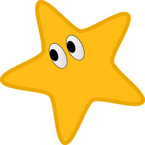 Star Eyes Yellow · Free vector graphic on Pixabay