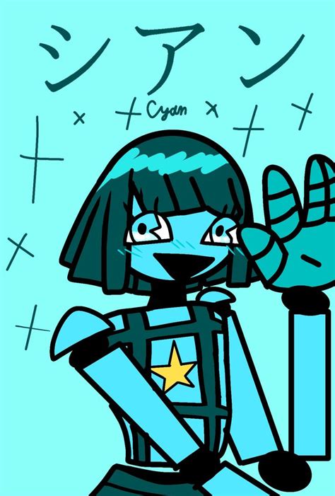 Cyan (Rainbow friends) | Desenhos