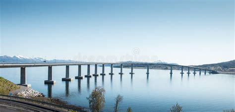 Bridge on Atlantic Road, Norway Stock Image - Image of romsdal, fjord ...