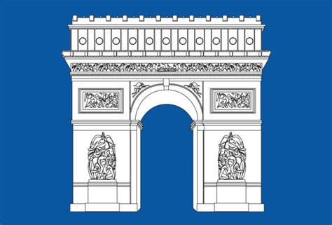 Royalty Free Arc De Triomphe Clip Art, Vector Images & Illustrations - iStock