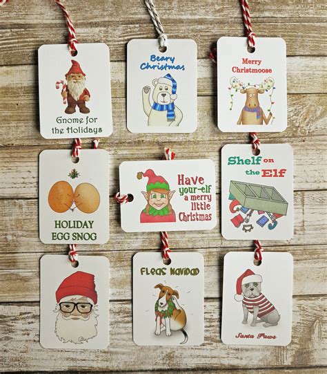 Funny Christmas Gift Tags Christmas Gift Tags Christmas