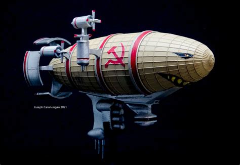 Kirov Airship by Joseph Carunungan - The Art of Modeling Club