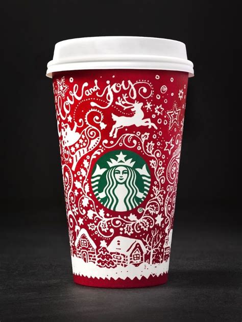 Starbucks has 13 different Christmas red cups this year | Starbucks ...